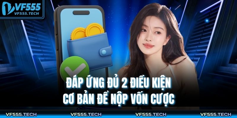 Nạp Tiền VF555 – Hướng Dẫn Chi Tiết Cho Người Chơi Mới 4 Đáp ứng đủ 2 điều kiện cơ bản để nộp vốn cược