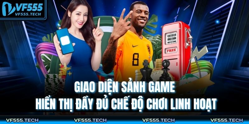Trang chủ 29 Giao diện sảnh game hiển thị đầy đủ chế độ chơi linh hoạt